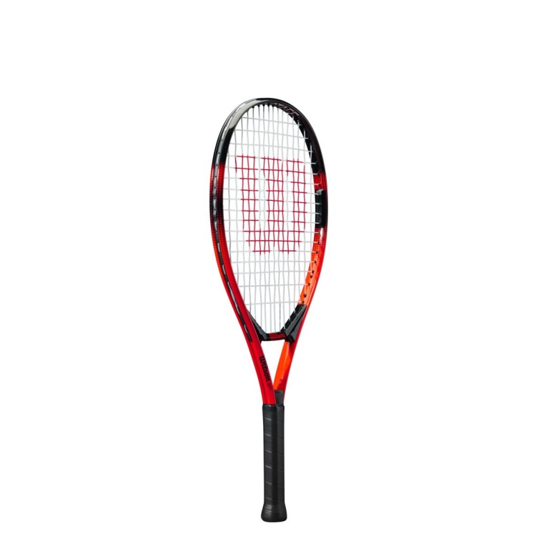 Wilson Kinder-Tennisschläger Pro Staff Precision 23in (7-10 Jahre) 2023 rot - besaitet -